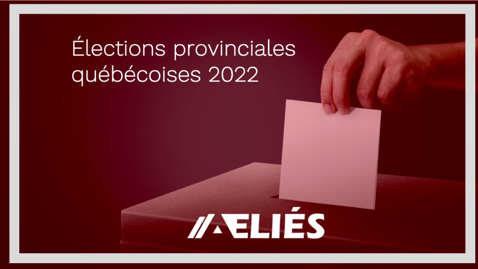 2022 Aelies Elections Quebec