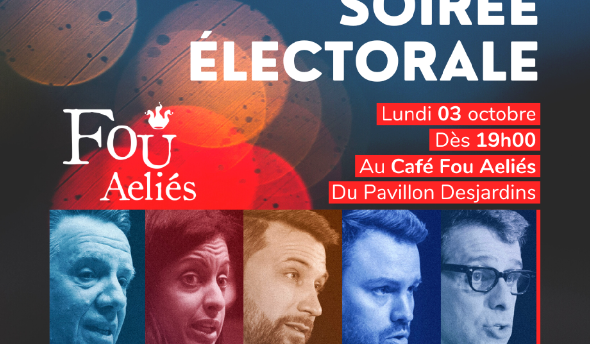 Soirée électorale | En direct du Café Fou Aeliés