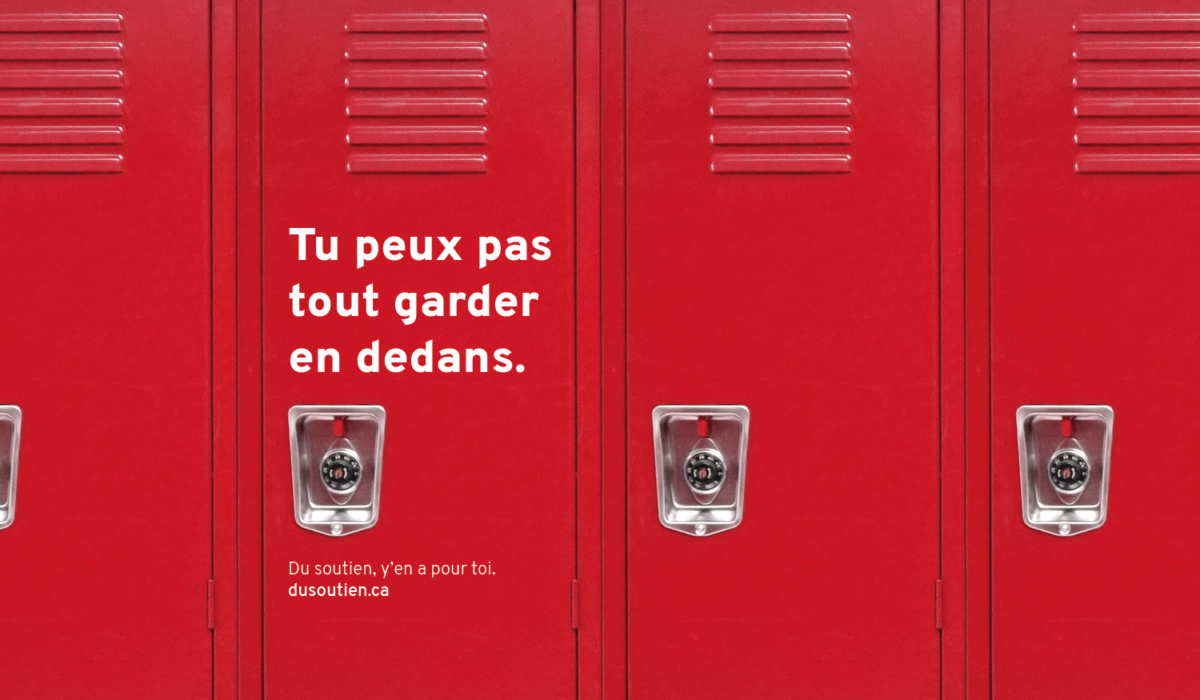 Lancement de la campagne Du soutien, y en a par l'AELIÉS et la CADEUL.