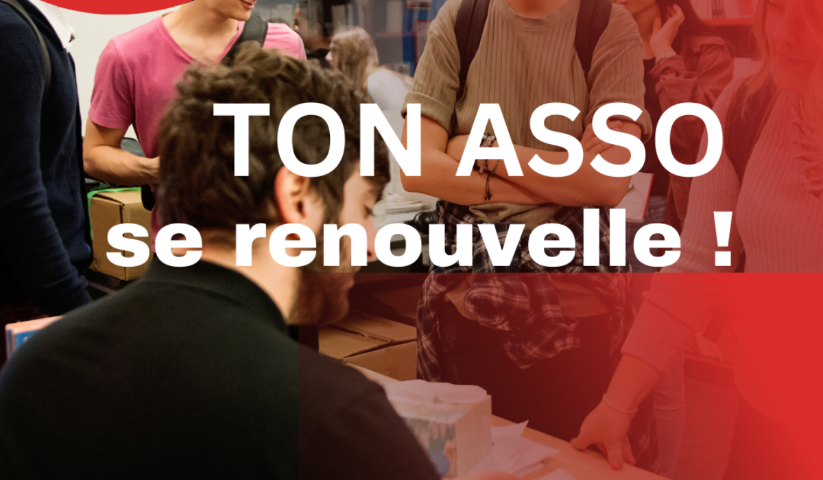 Ton asso se renouvelle !