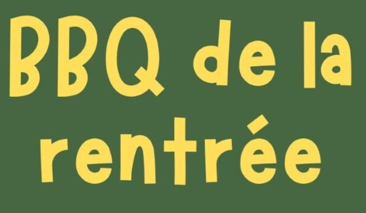 Le BBQ de la rentrée de l'ÆLIÉS