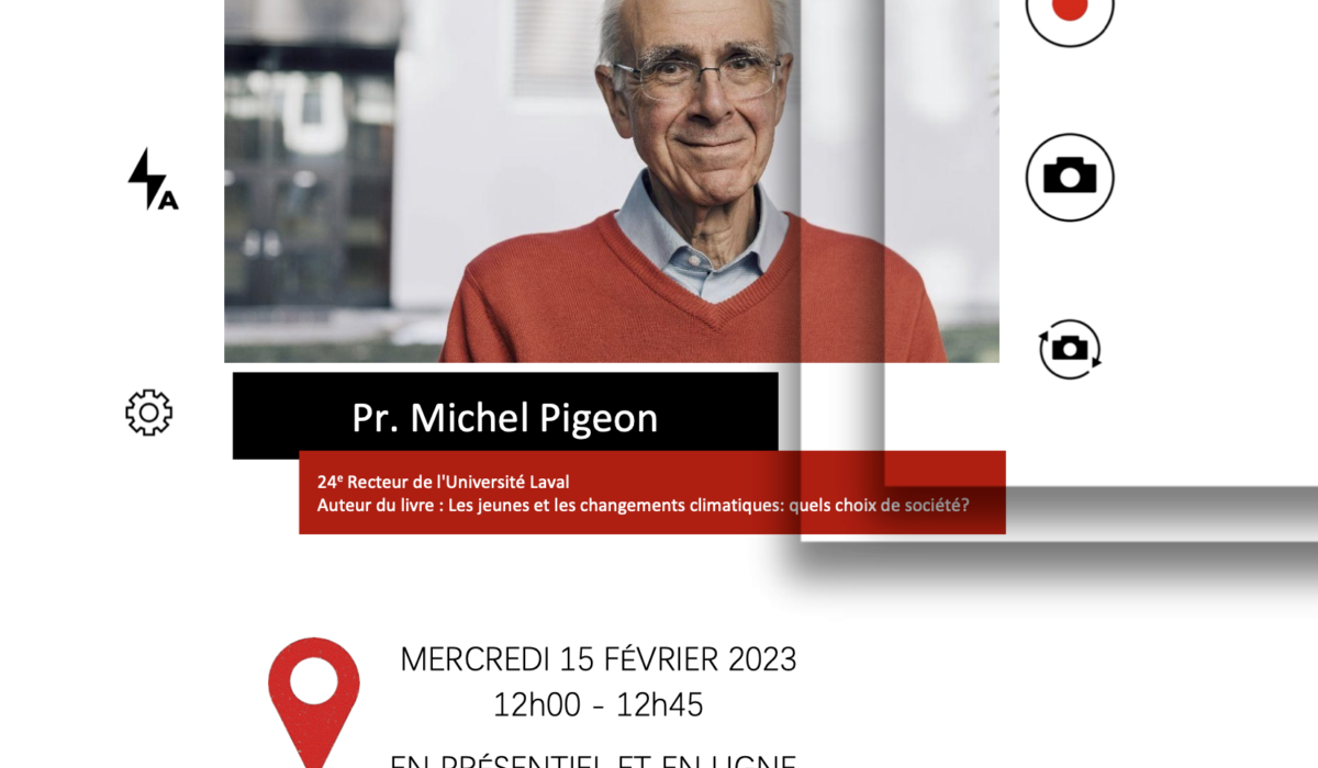 Midi-Discussion avec Michel Pigeon