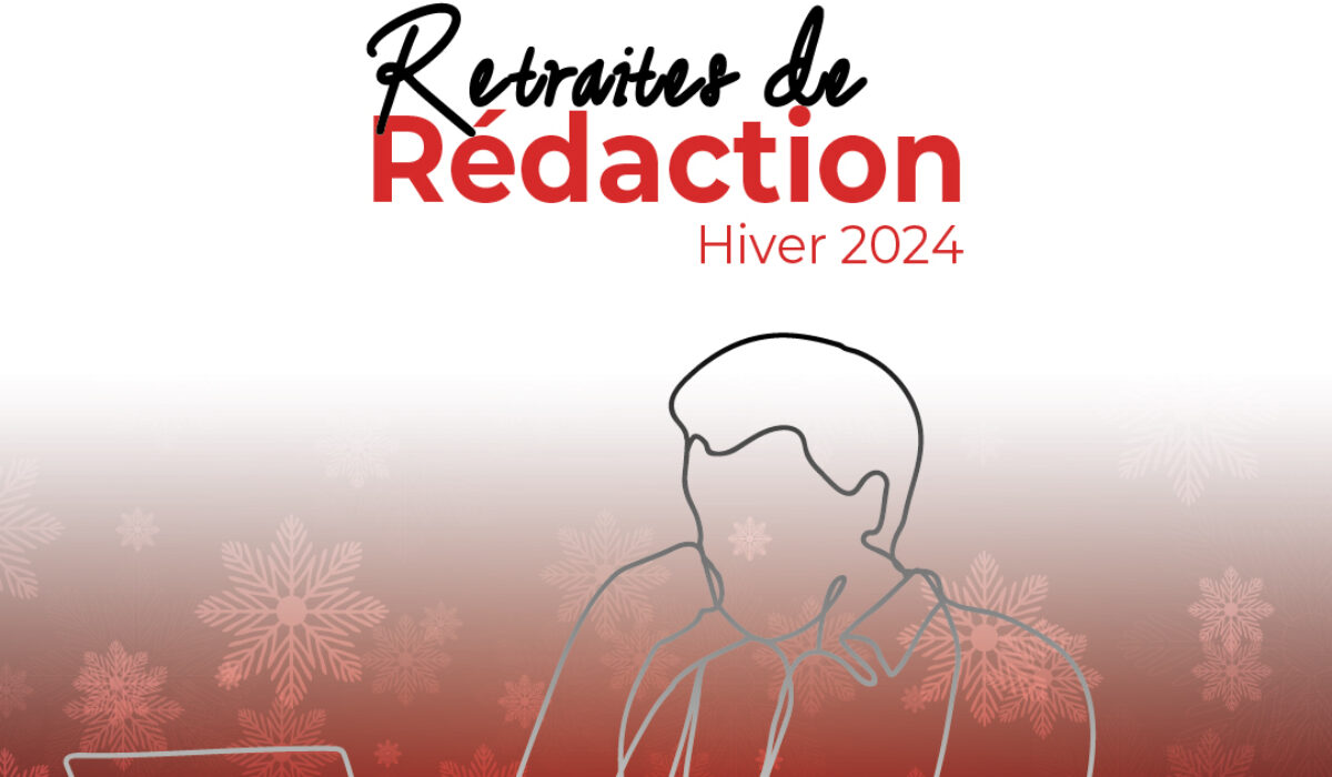 Retraite de rédaction du 26 avril 2024