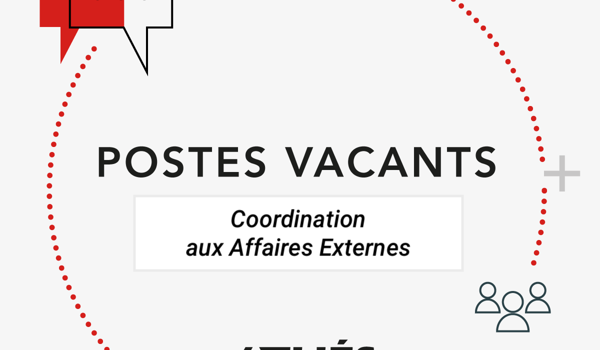 Poste de coordination aux affaires externes