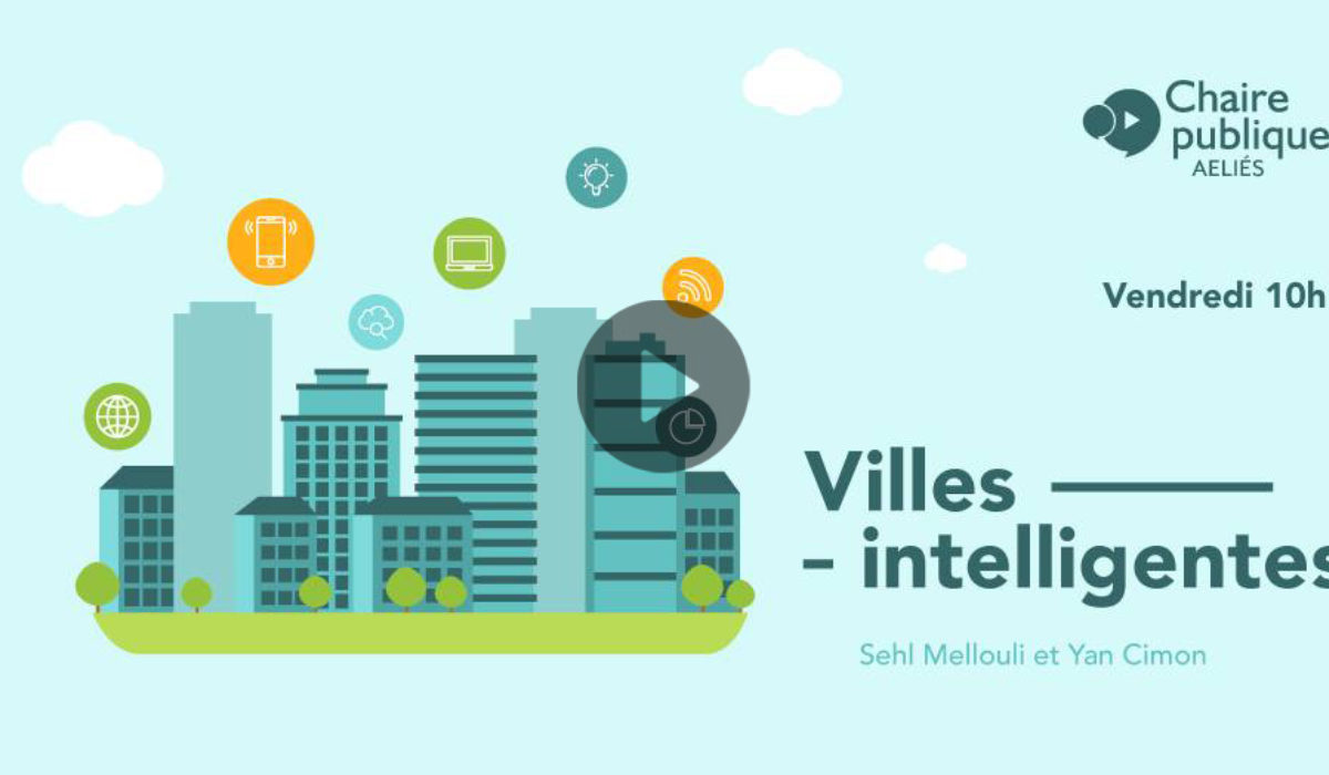 Chaire publique : Nouvelle conférence Villes intelligentes